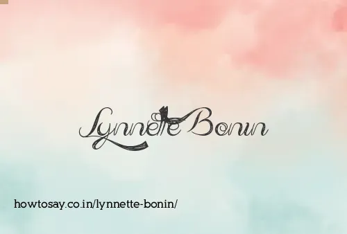 Lynnette Bonin