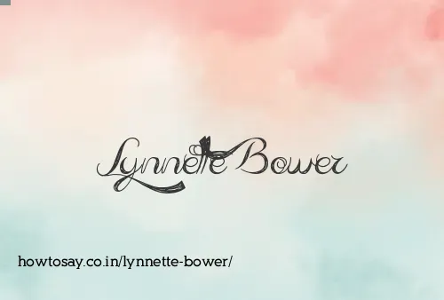 Lynnette Bower