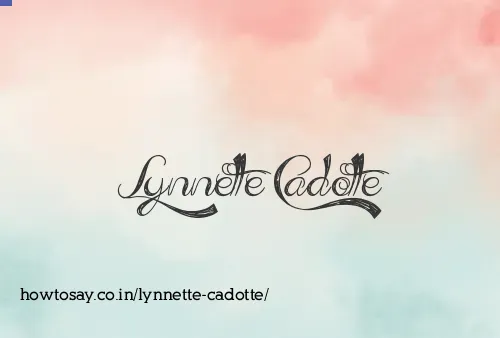 Lynnette Cadotte