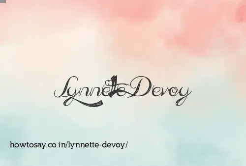 Lynnette Devoy