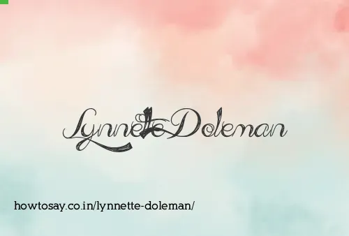 Lynnette Doleman