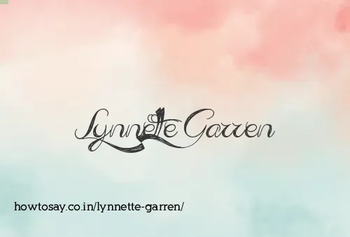 Lynnette Garren