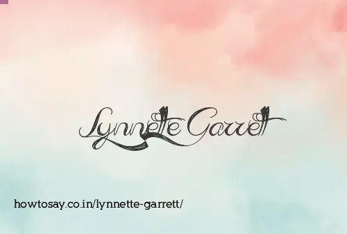 Lynnette Garrett