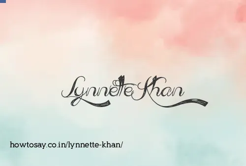 Lynnette Khan