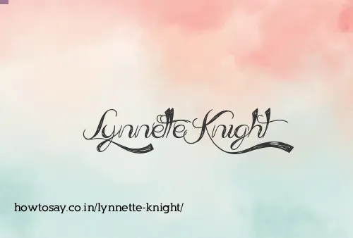 Lynnette Knight