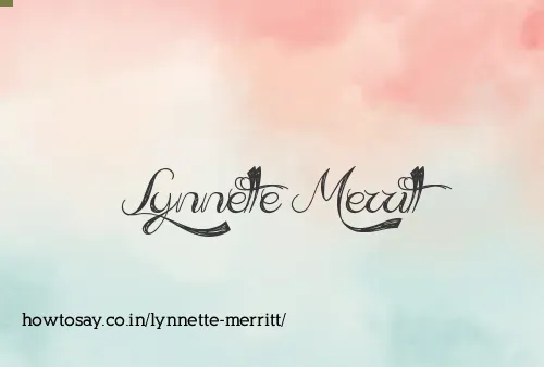 Lynnette Merritt