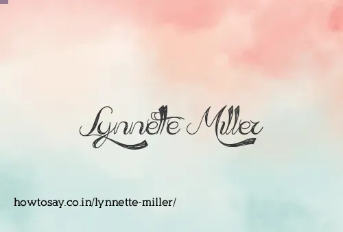 Lynnette Miller