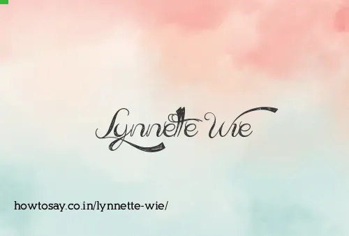 Lynnette Wie