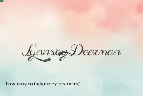 Lynnsey Dearman
