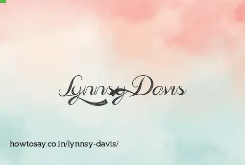 Lynnsy Davis