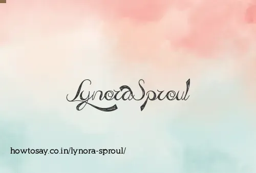 Lynora Sproul