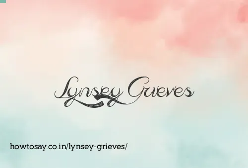 Lynsey Grieves