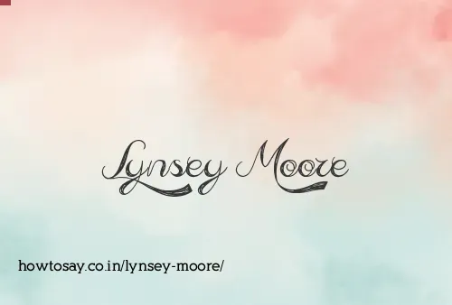 Lynsey Moore
