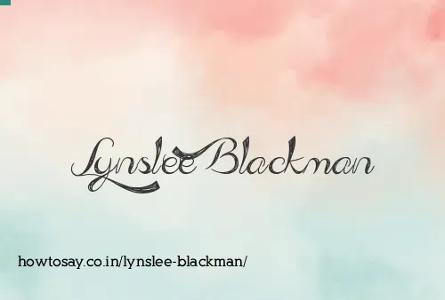 Lynslee Blackman