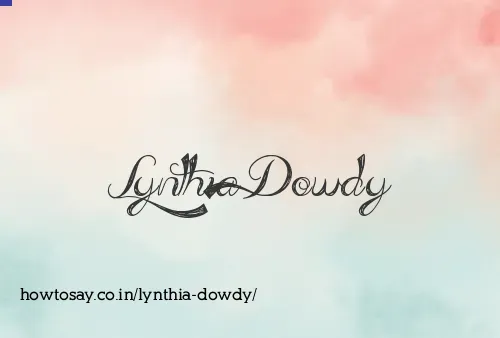 Lynthia Dowdy