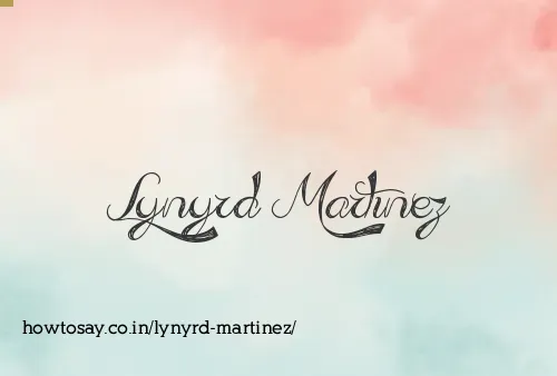 Lynyrd Martinez
