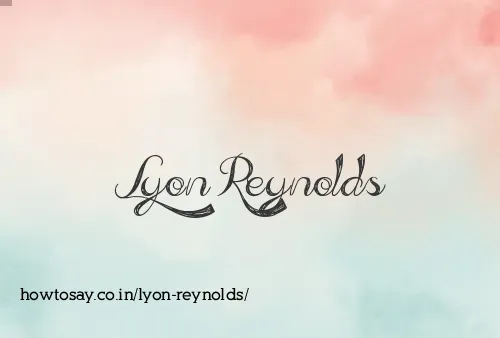 Lyon Reynolds