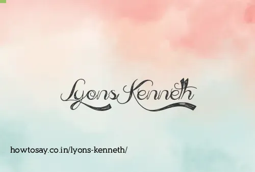 Lyons Kenneth