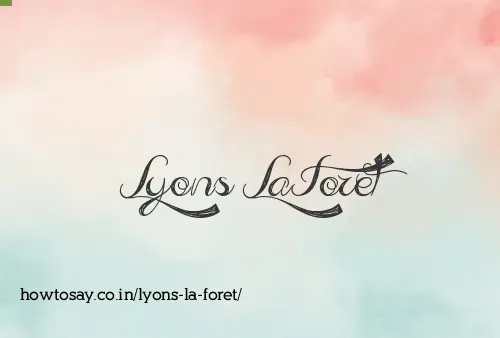 Lyons La Foret