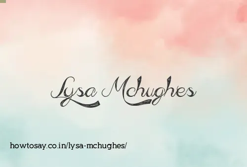 Lysa Mchughes