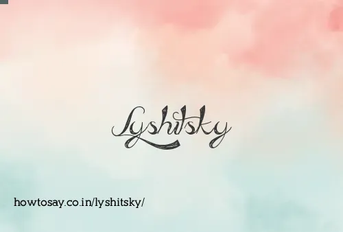 Lyshitsky