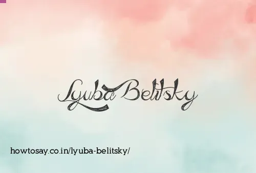 Lyuba Belitsky