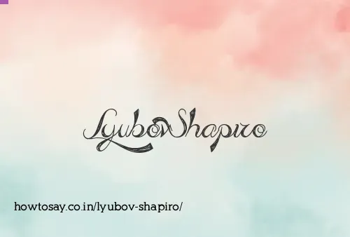 Lyubov Shapiro