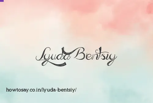 Lyuda Bentsiy