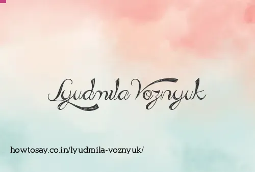Lyudmila Voznyuk