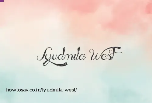 Lyudmila West