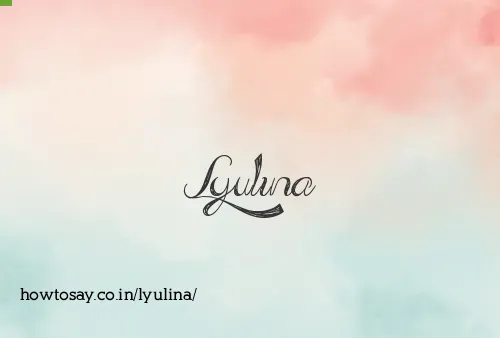 Lyulina