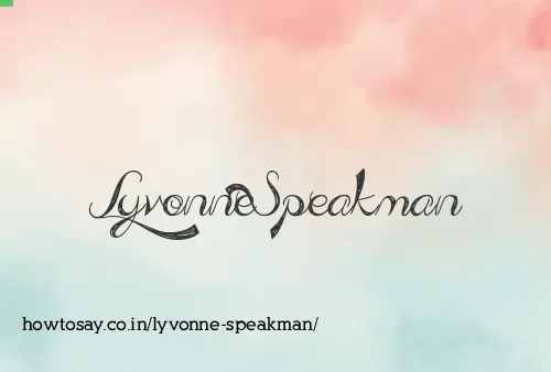 Lyvonne Speakman