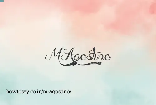 M Agostino