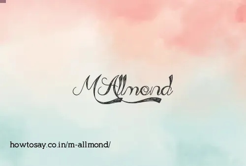 M Allmond
