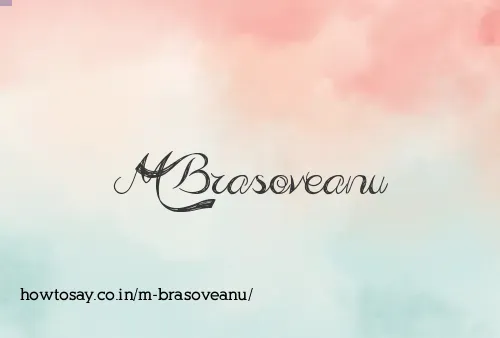 M Brasoveanu