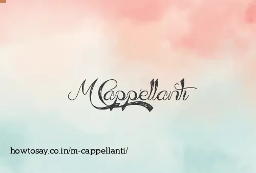 M Cappellanti