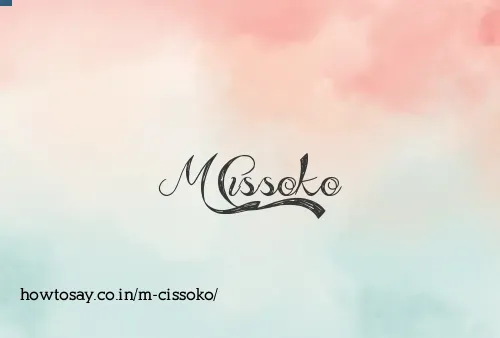 M Cissoko
