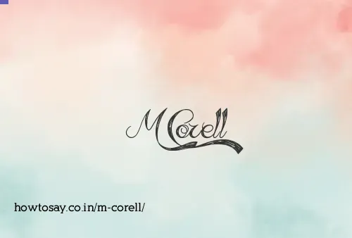 M Corell