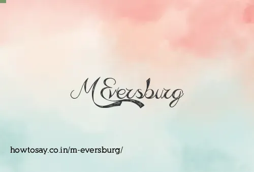 M Eversburg