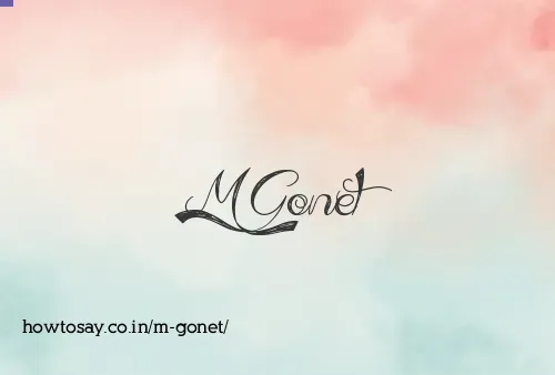 M Gonet