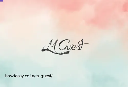 M Guest