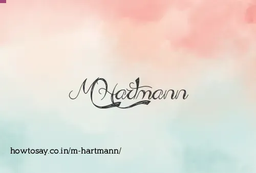 M Hartmann