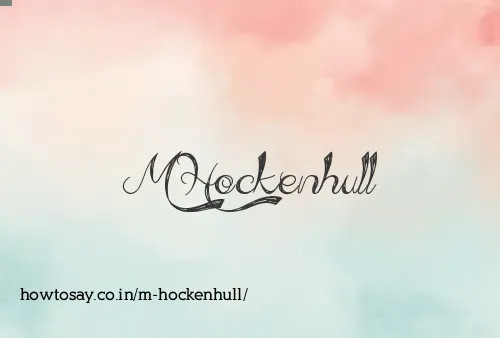 M Hockenhull