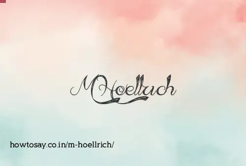 M Hoellrich