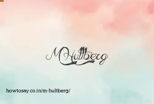 M Hultberg