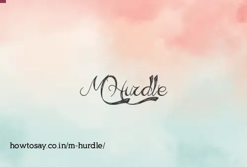 M Hurdle