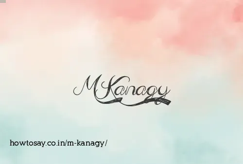 M Kanagy