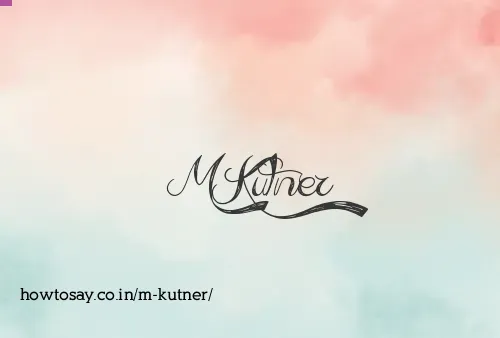 M Kutner