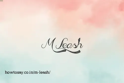 M Leash