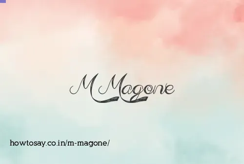 M Magone